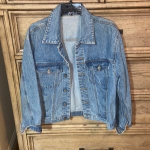 Oversized denim jacket from john Galt brandy Melville